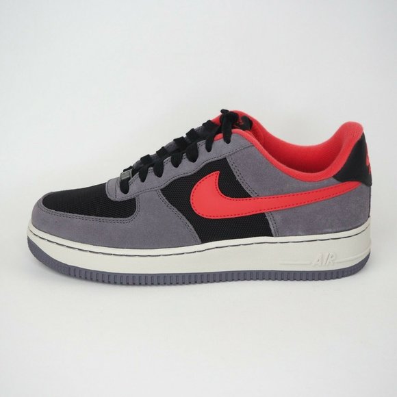 Nike Air Force 1 One Low '07 Womens Shoes Black - Picture 3 of 12